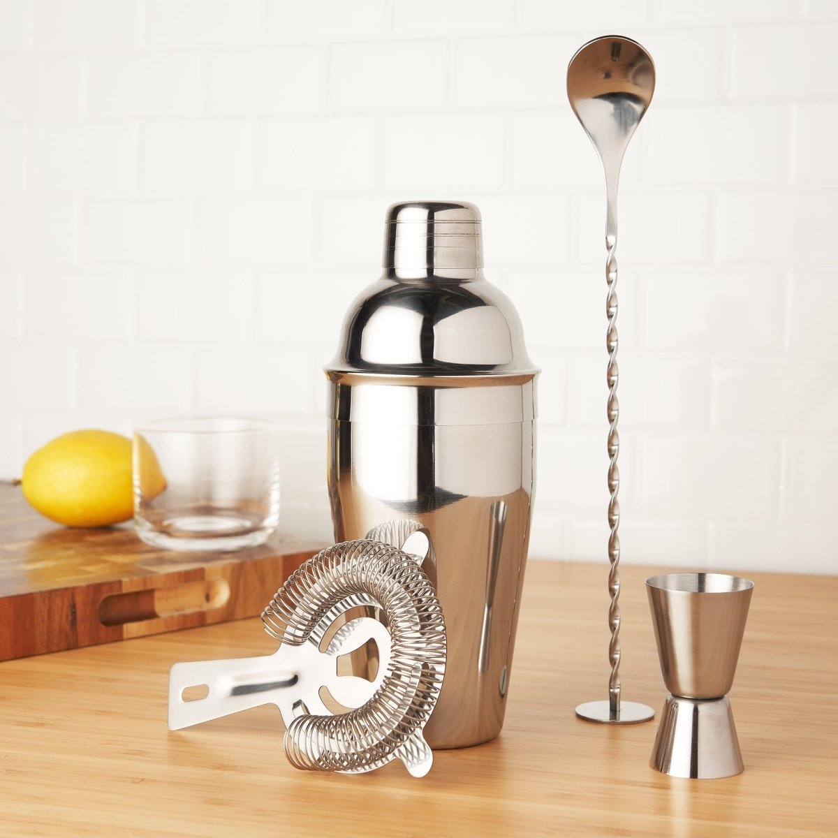 True Fortify 4 - Piece Mixologist Barware Set - lily & onyx