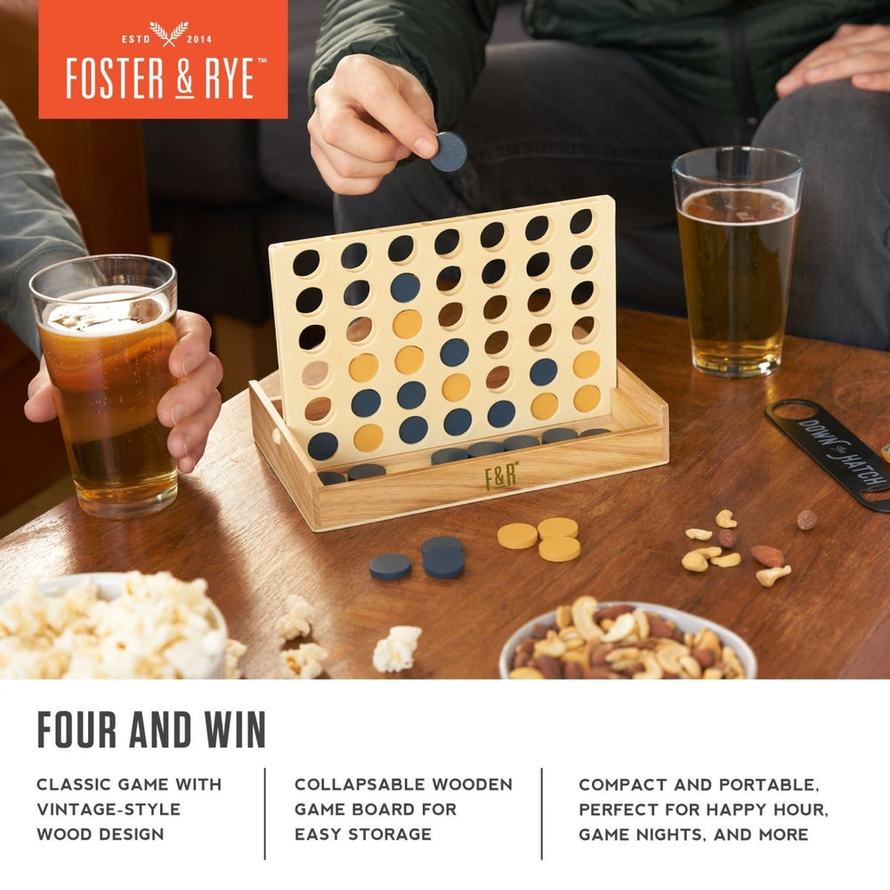 
                      
                        Foster & Rye Four and Win Board Game - lily & onyx
                      
                    