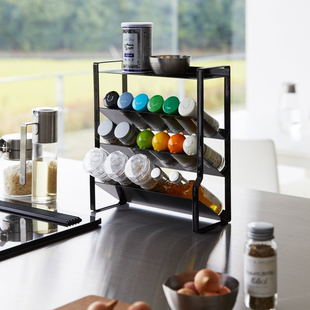 
                      
                        Yamazaki Home Four - Tier Slim Spice Rack - Steel - lily & onyx
                      
                    