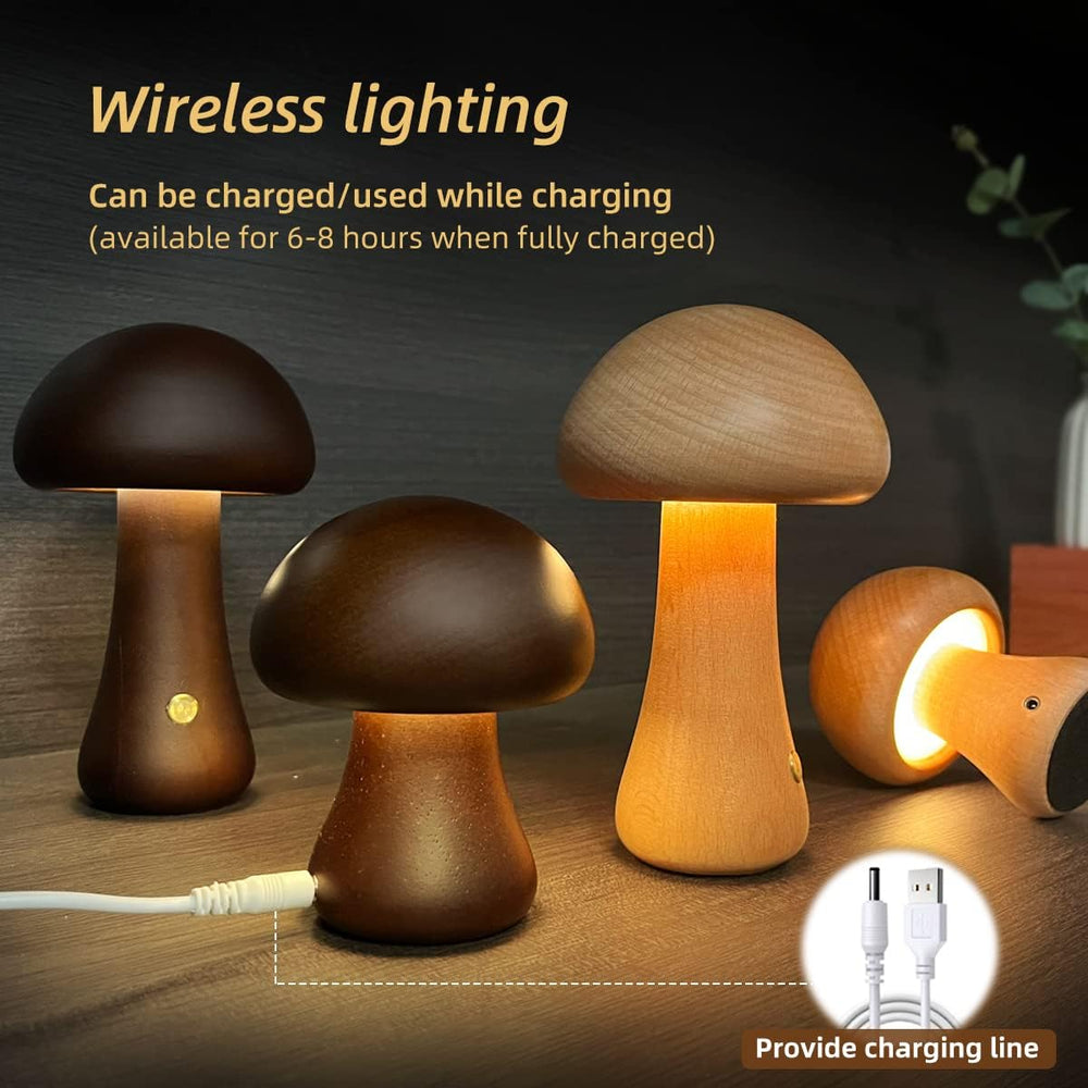 
                      
                        Mini Mushroom Night Light
                      
                    