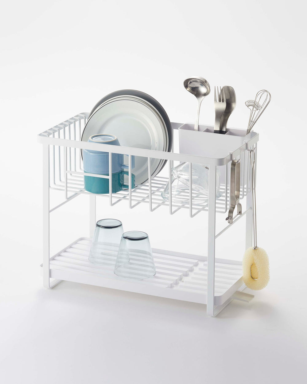 Two-Tier Wire Dish Rack