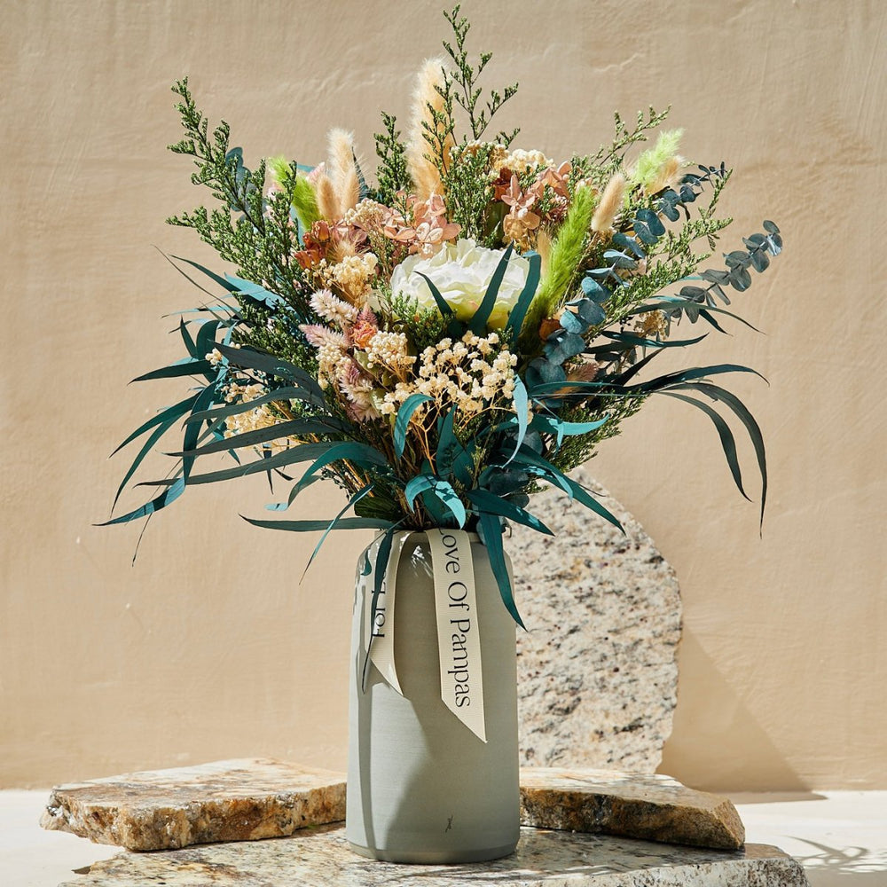 For Love Of Pampas Francesca Bouquet - lily & onyx