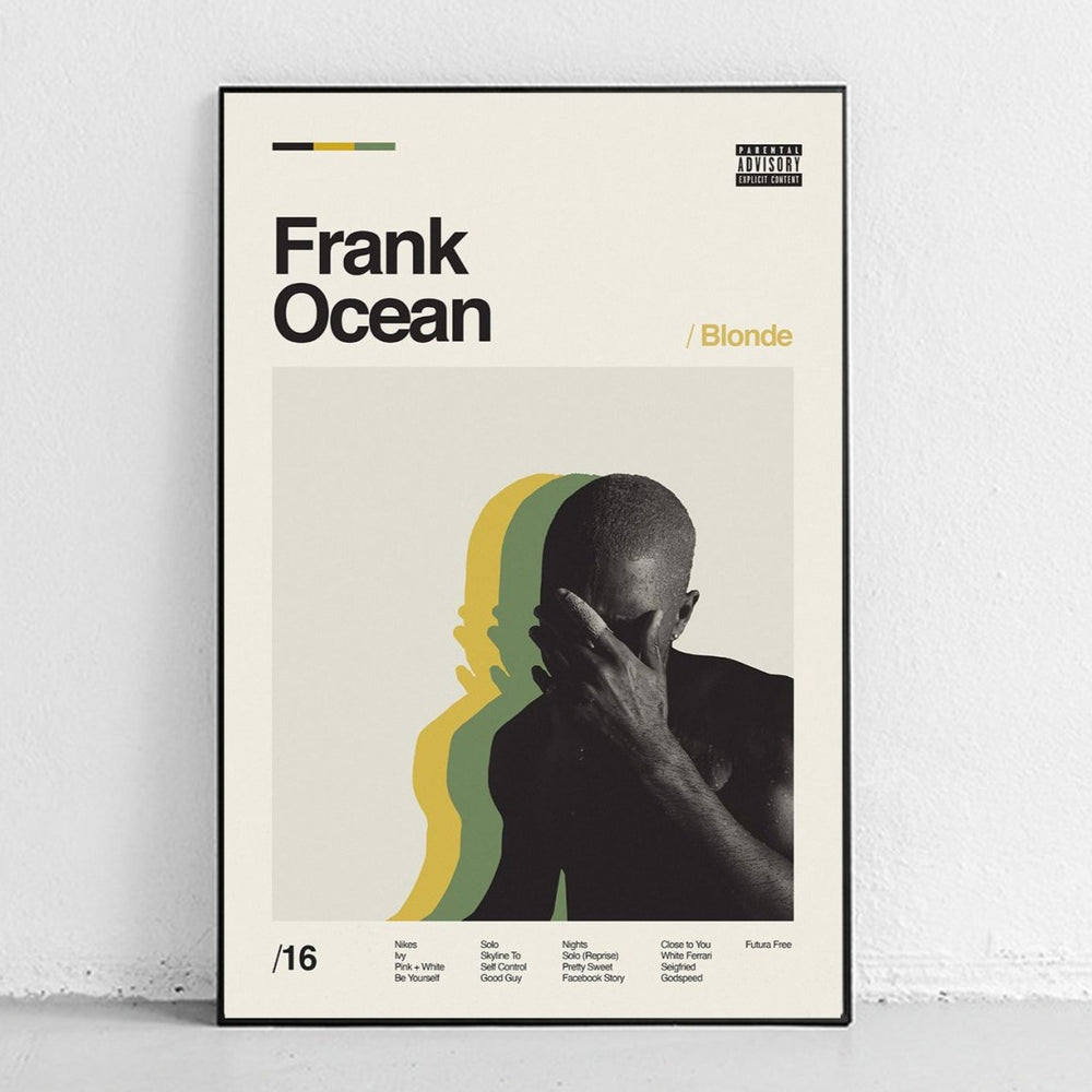 Sandgrain Studio Frank Ocean - Blonde - lily & onyx