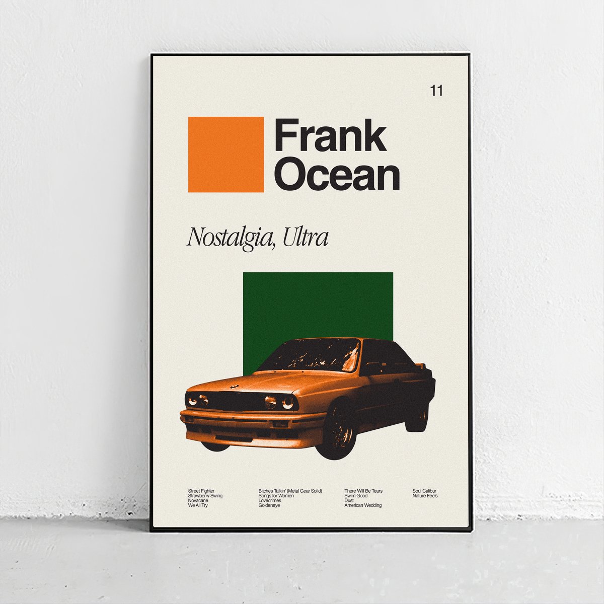 Sandgrain Studio Frank Ocean - Nostalgia, Ultra - lily & onyx