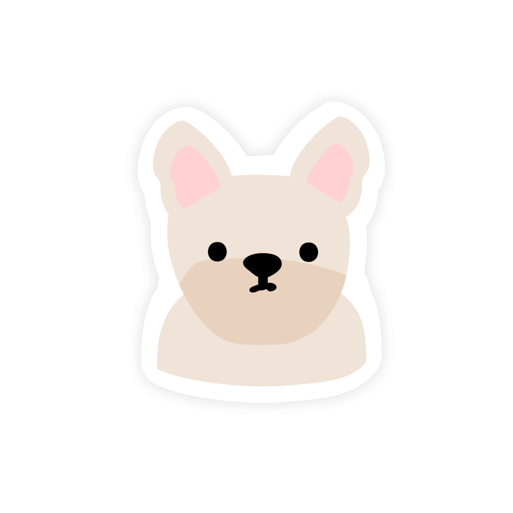 A Jar of Pickles Frenchie Dog Vinyl Sticker - lily & onyx