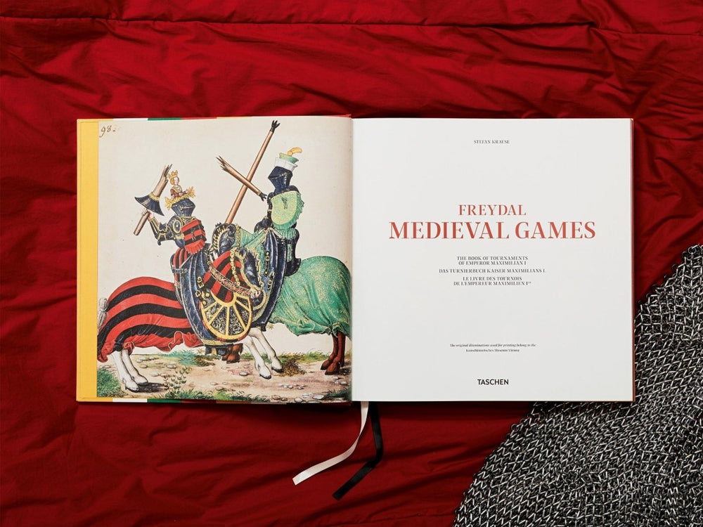 
                      
                        TASCHEN Freydal. Medieval Games. The Book of Tournaments of Emperor Maximilian I (German, French, English) - lily & onyx
                      
                    