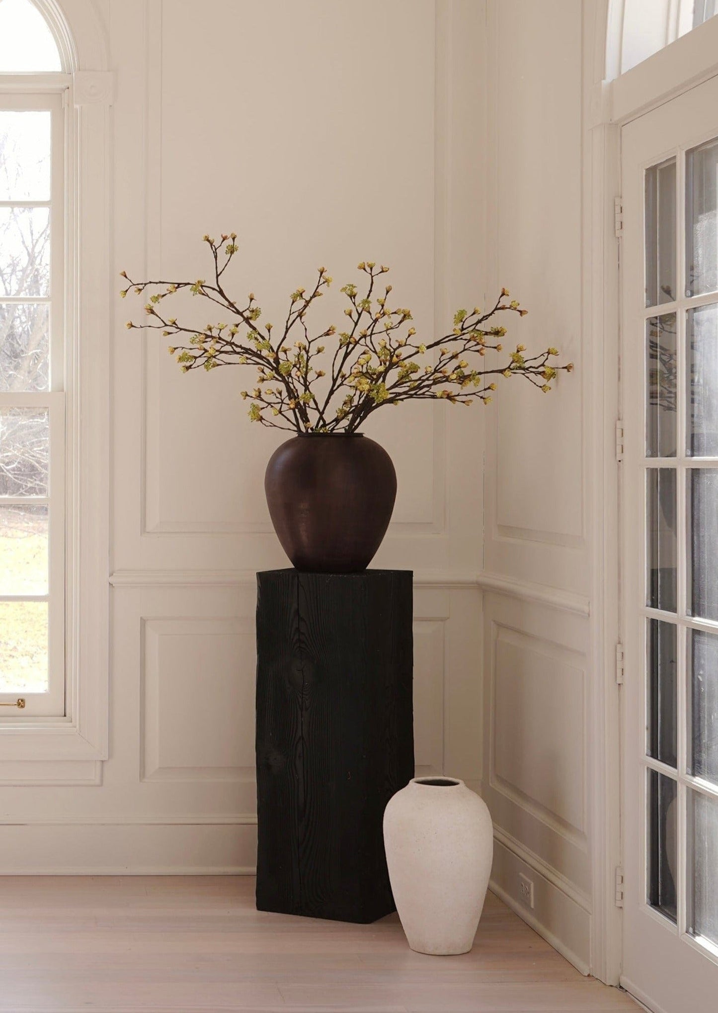 Artificial Budding Flower Branch, 42"