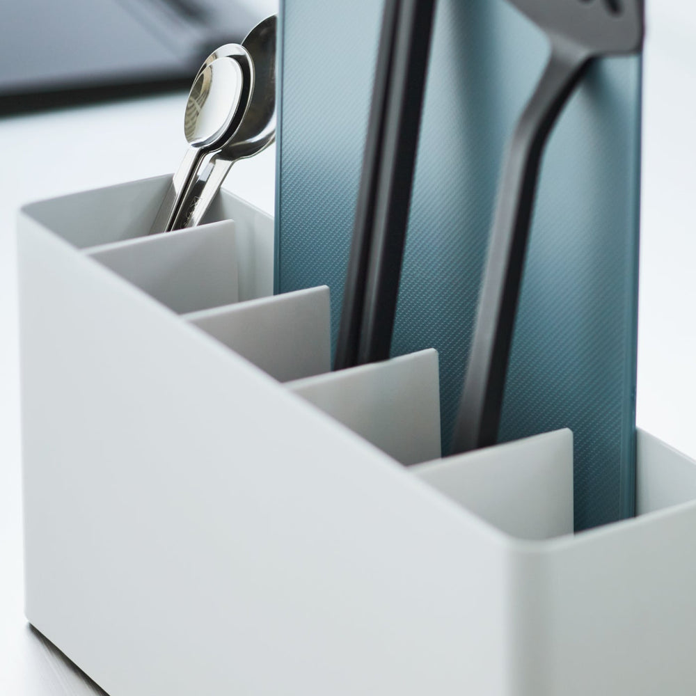 
                      
                        Utensil & Thin Cutting Board Holder - Steel
                      
                    