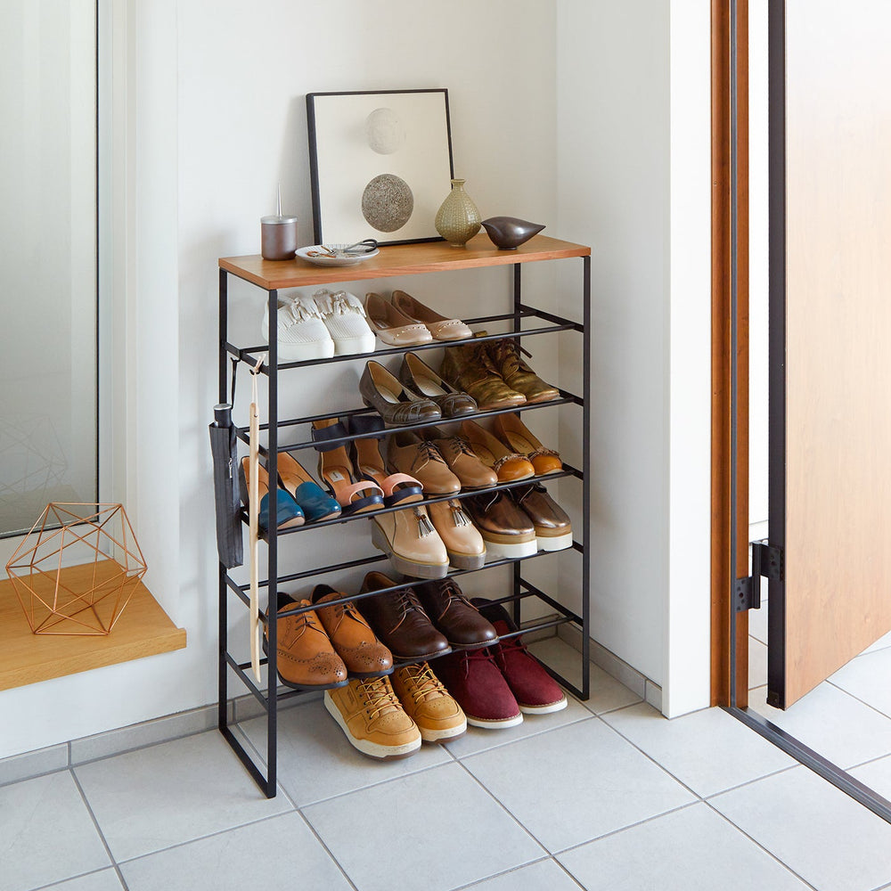 
                      
                        Six-Tier Shoe Rack, 34" H
                      
                    