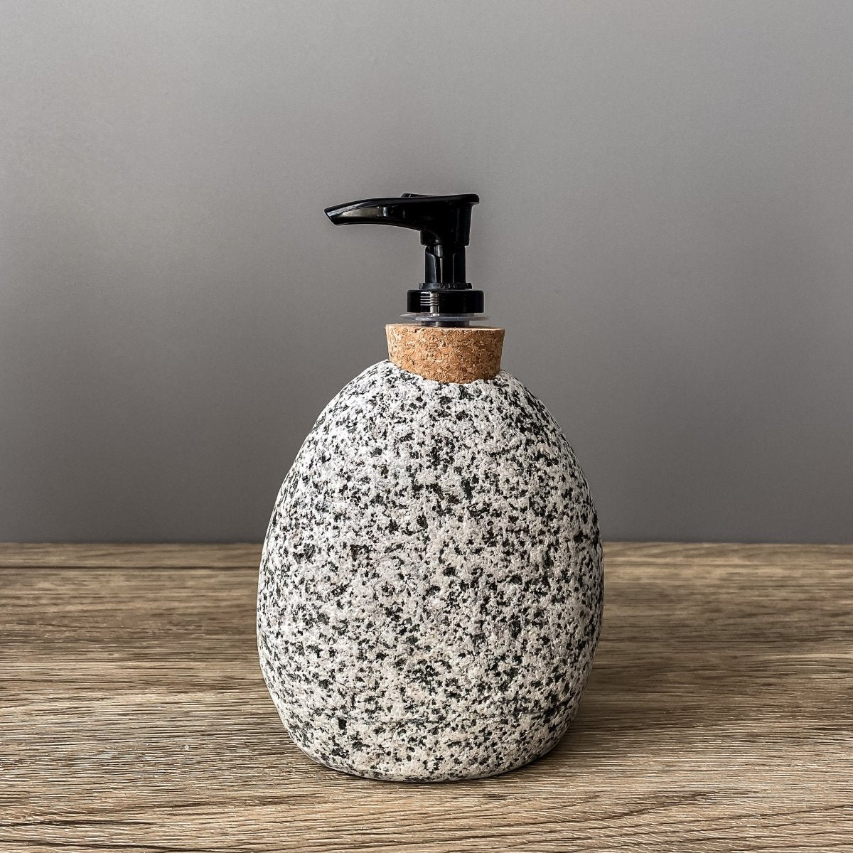 Funky Rock Designs Natural Stone Soap Dispenser - Handcrafted Lotion Pump