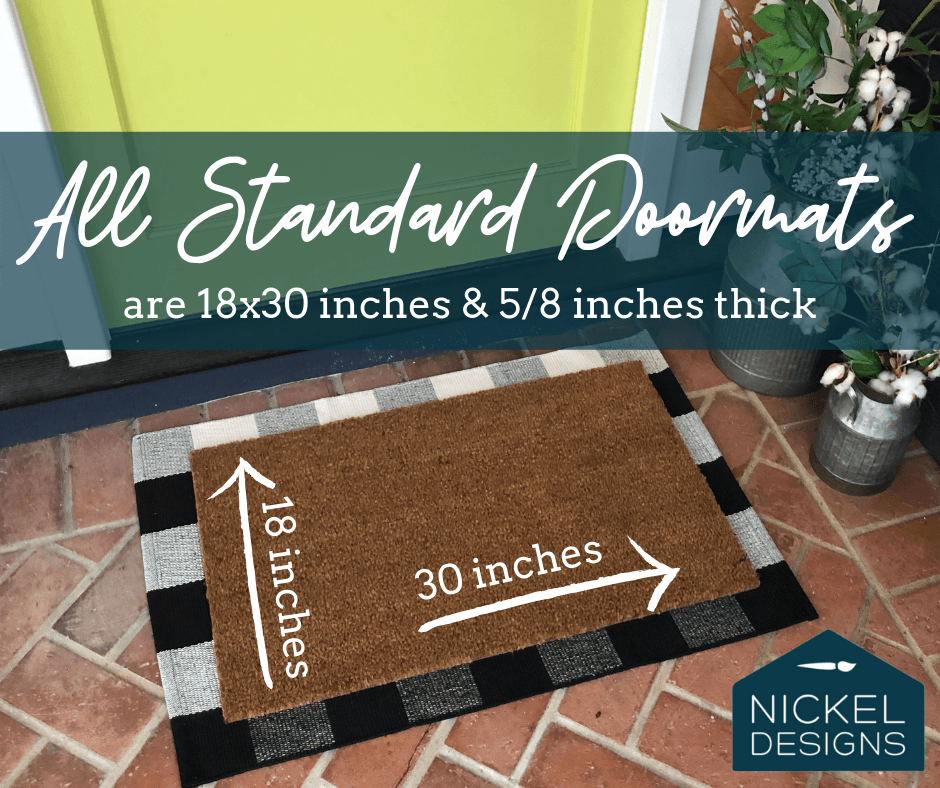 
                      
                        Nickel Designs Custom Doormats Funny Dog Doormat - lily & onyx
                      
                    