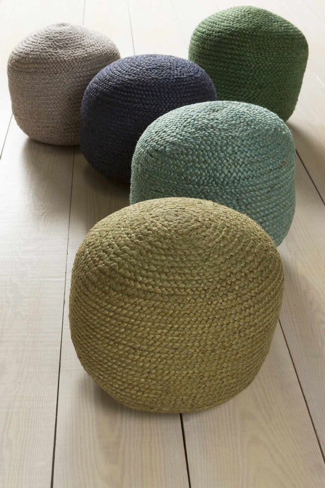 
                      
                        Boutique Rugs Gail Navy Jute Knitted Pouf - lily & onyx
                      
                    