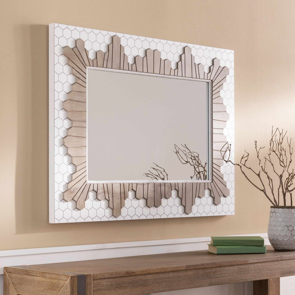 Boutique Rugs Garner Mosaic Framed Mirror - lily & onyx