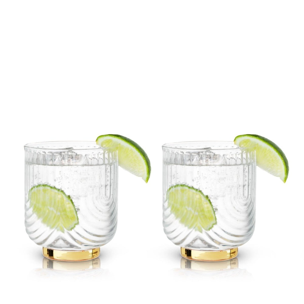 
                      
                        Viski Gatsby Tumblers, Set of 2 - lily & onyx
                      
                    
