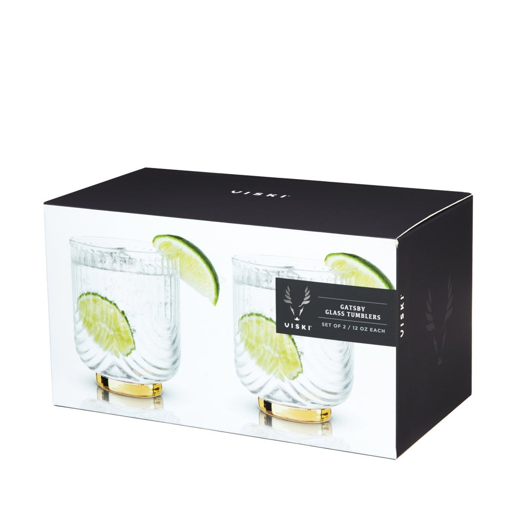 
                      
                        Viski Gatsby Tumblers, Set of 2 - lily & onyx
                      
                    