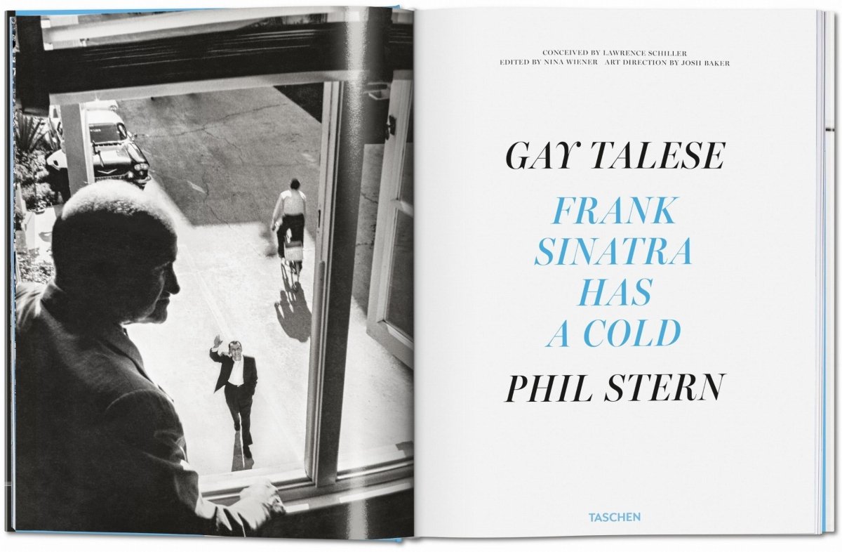 TASCHEN Gay Talese. Phil Stern. Frank Sinatra Has a Cold (German, English) - lily & onyx