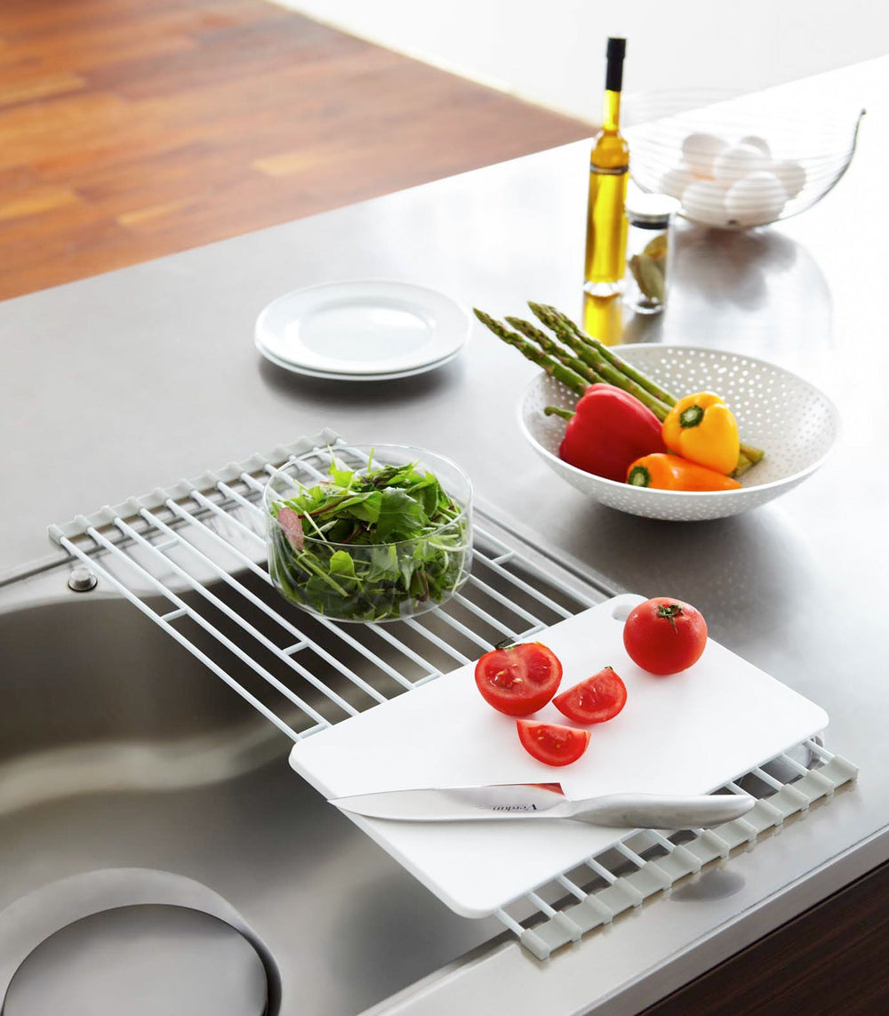 Over-the-Sink Dish Drainer