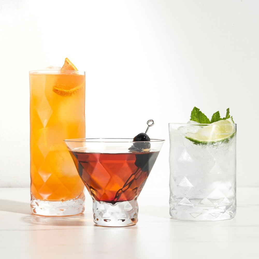 
                      
                        Viski Gem Crystal Martini Glasses, Set of 2 - lily & onyx
                      
                    