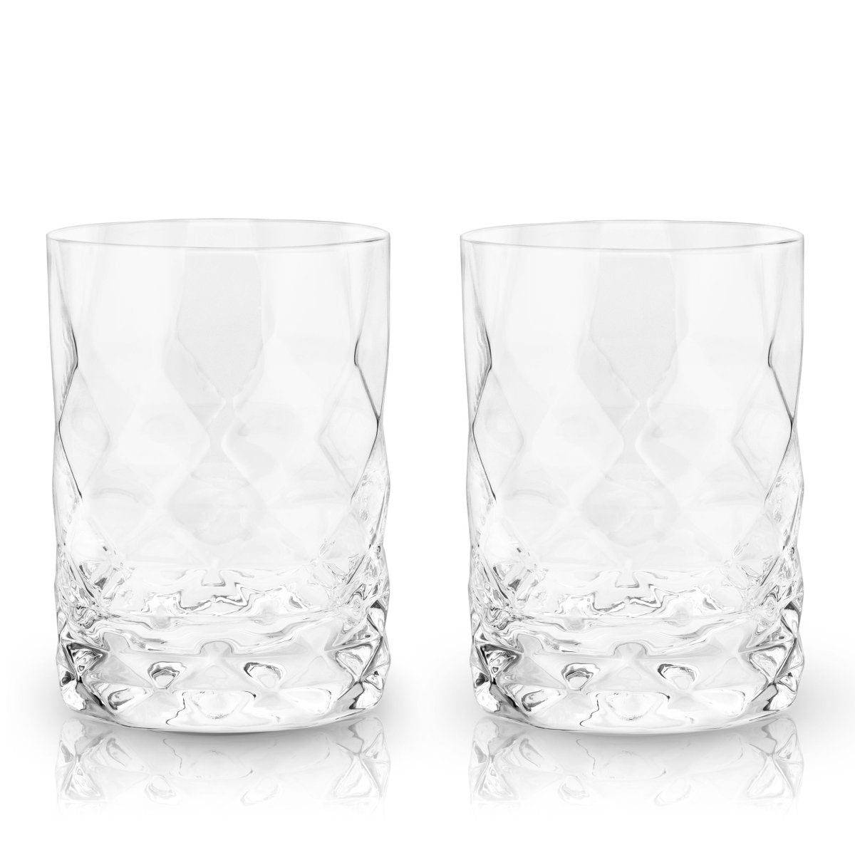 Viski Gem Crystal Tumblers, Set of 2 - lily & onyx