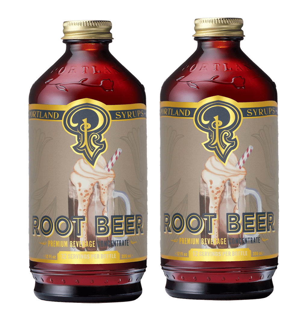 Portland Syrups Genuine Root Beer Syrup, 2 Pack - lily & onyx