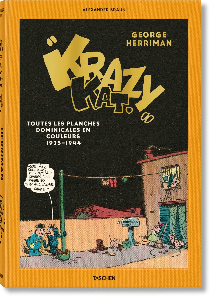 TASCHEN George Herriman “Krazy Kat”. Toutes les planches dominicales en couleurs 1935–1944 (French) - lily & onyx