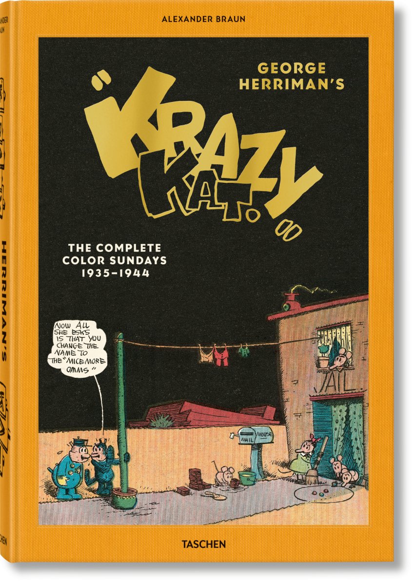 TASCHEN George Herriman’s “Krazy Kat”. The Complete Color Sundays 1935–1944 (English) - lily & onyx