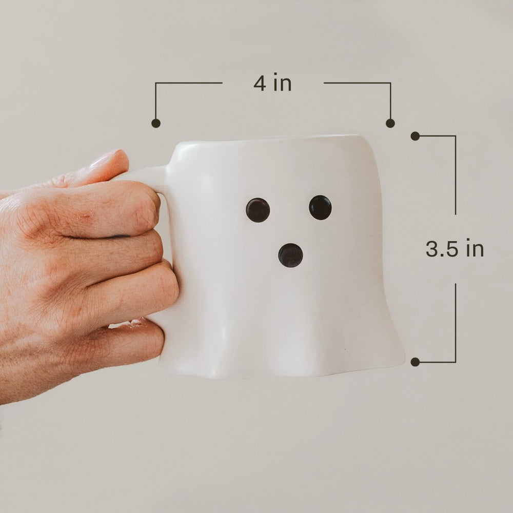 
                      
                        Sweet Water Decor Ghost Face Figurine Coffee Mug, 12oz - lily & onyx
                      
                    