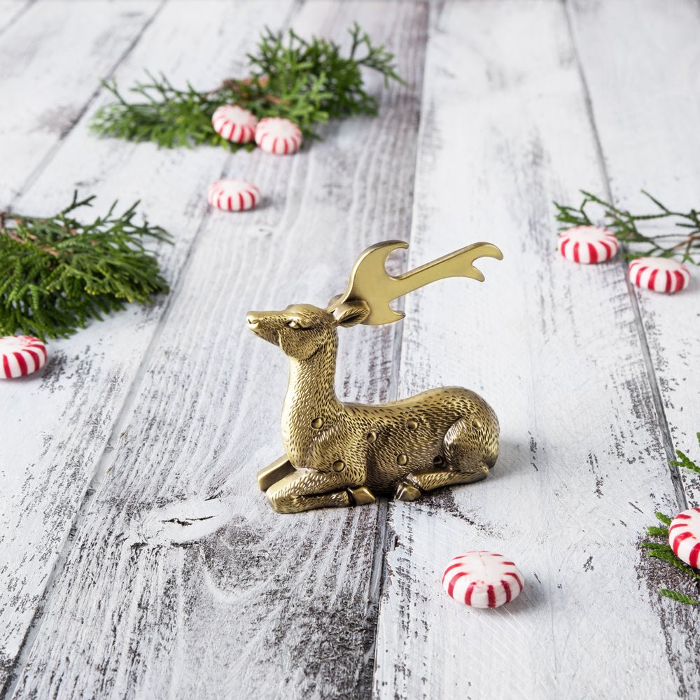 Twine Living Gilded Deer Bottle Opener - lily & onyx