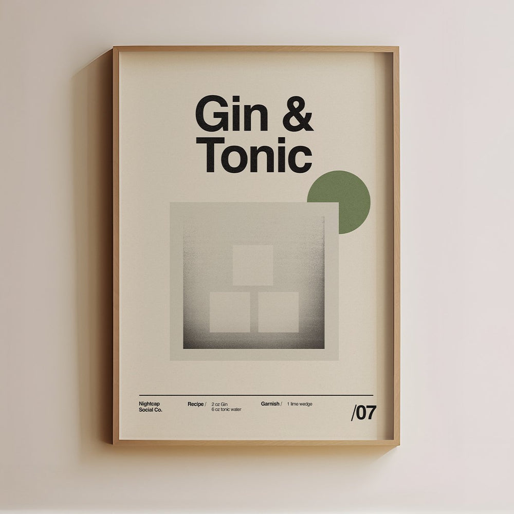 Sandgrain Studio Gin and Tonic - Cocktail - lily & onyx