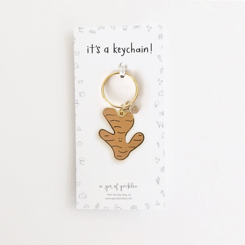 A Jar of Pickles Ginger Keychain - lily & onyx