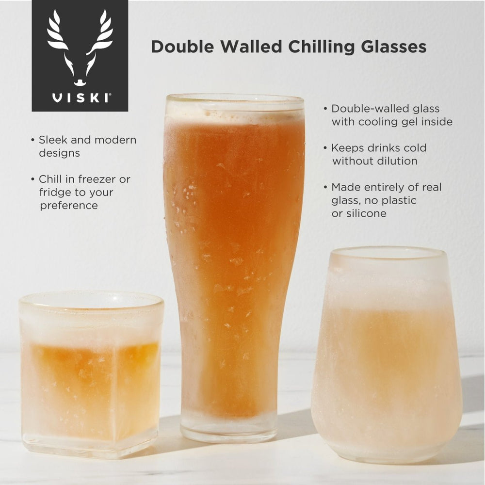 
                      
                        Viski Glacier Double - Walled Chilling Whiskey Glass - lily & onyx
                      
                    