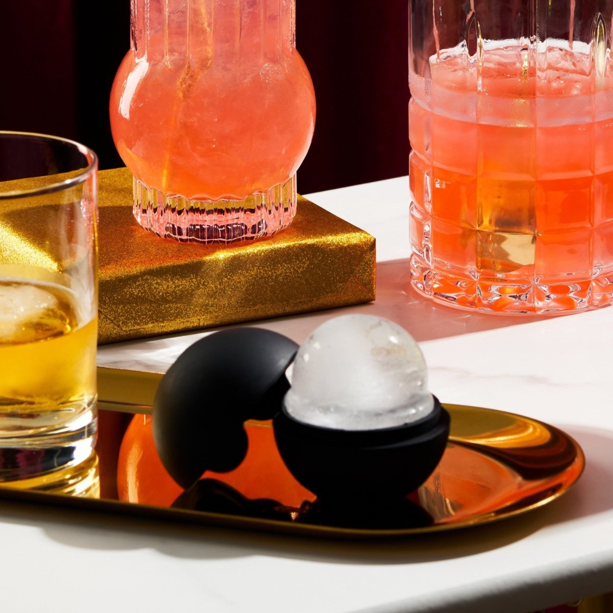 Viski Glacier Ice Sphere Molds, Set of 4 - lily & onyx