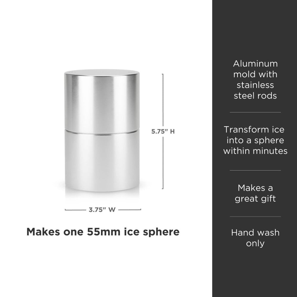 
                      
                        Viski Glacier Rocks 55 mm Ice Sphere Press - lily & onyx
                      
                    
