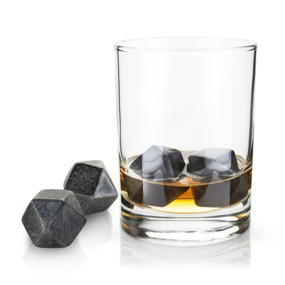 
                      
                        Viski Glacier Rocks Basalt Hexagon Stone, Set of 4 - lily & onyx
                      
                    