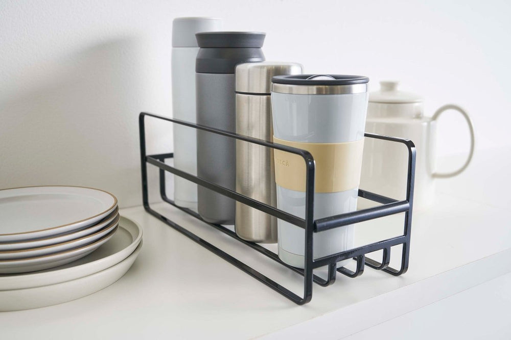 
                      
                        Yamazaki Home Glass and Mug Cabinet Organizer - Steel - lily & onyx
                      
                    