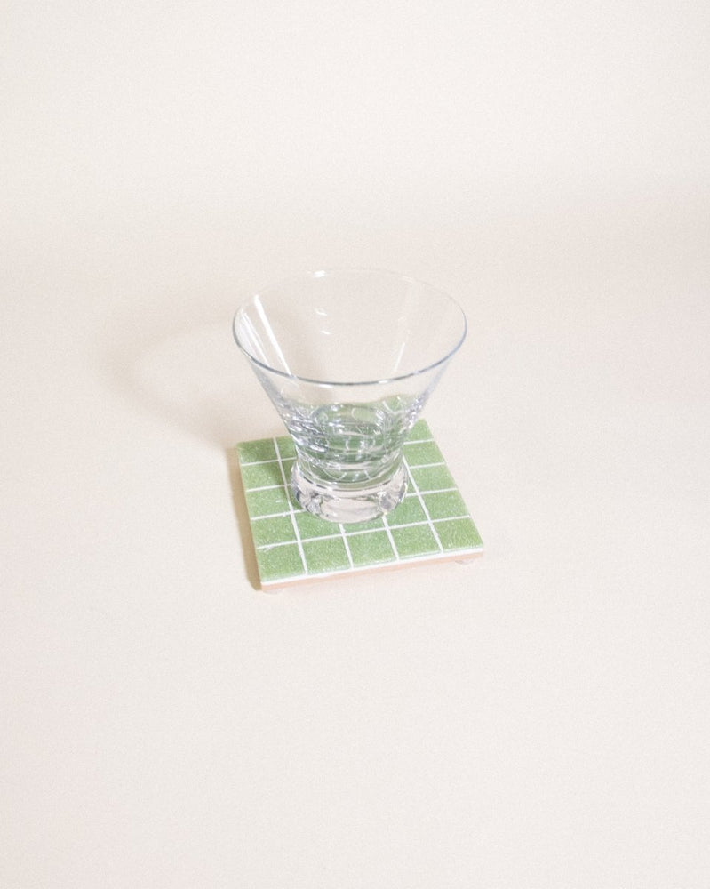 Subtle Art Studios Glass Tile Coaster - Sour Patch Candy - 04 - lily & onyx