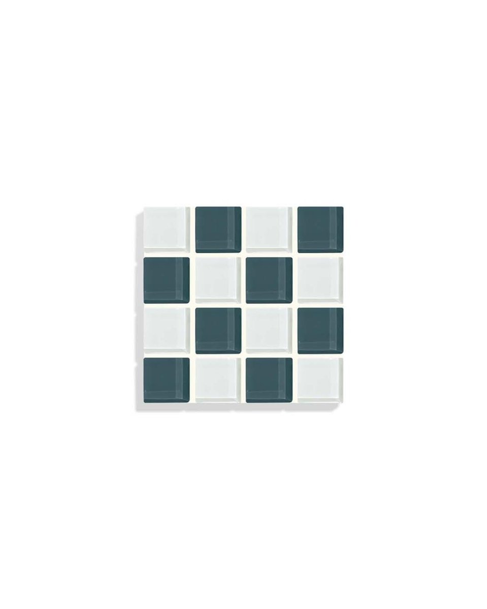 Subtle Art Studios Glass Tile Coaster - Stone Wall - lily & onyx