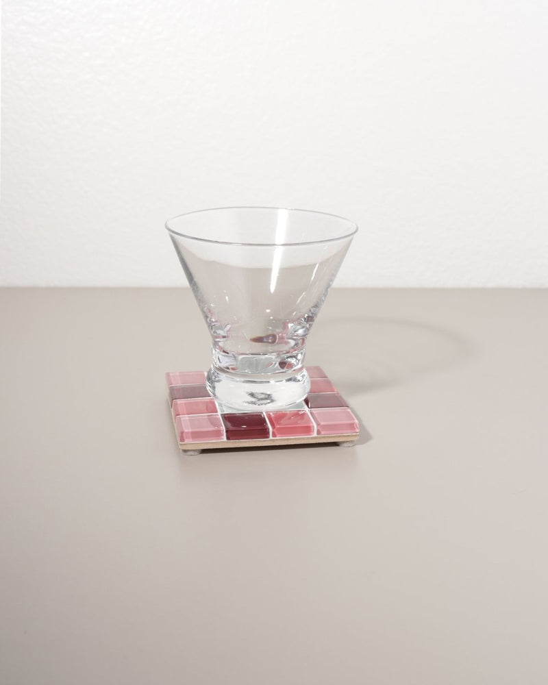 
                      
                        Subtle Art Studios Glass Tile Coaster - Through A Window - Pink Gradient - lily & onyx
                      
                    