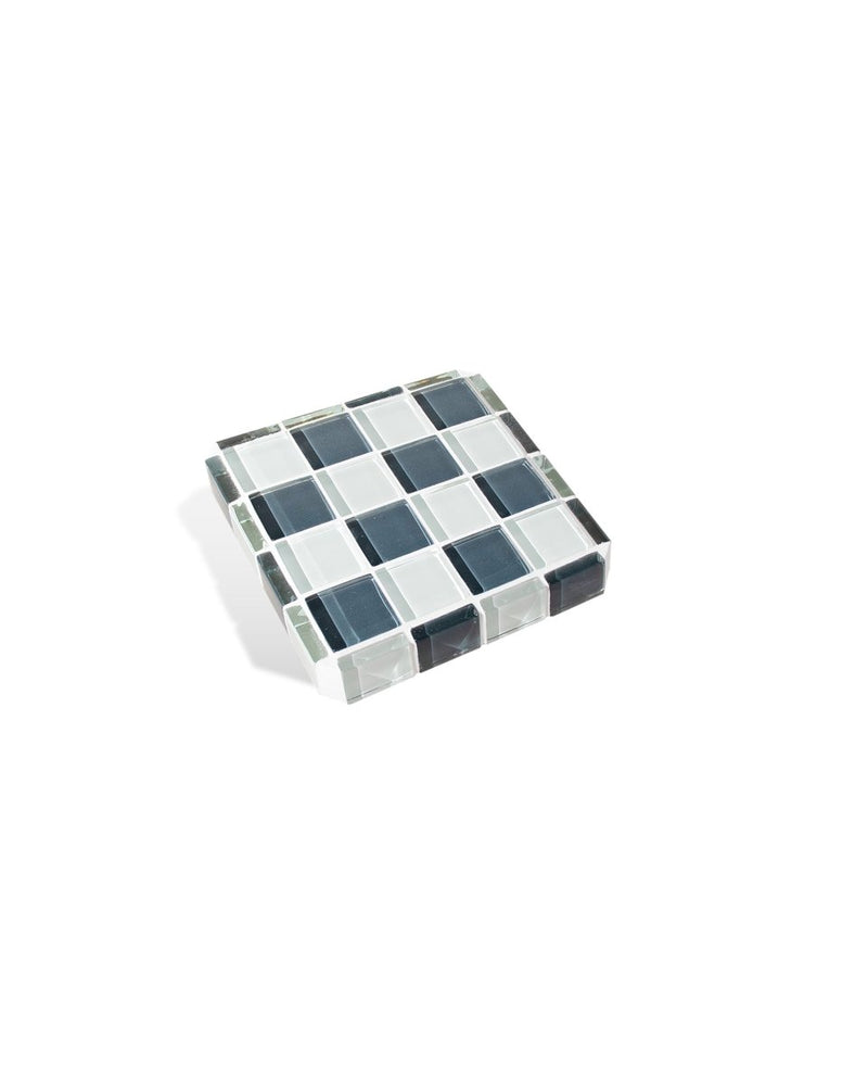 Subtle Art Studios Glass Tile Cube - Stone Wall - lily & onyx