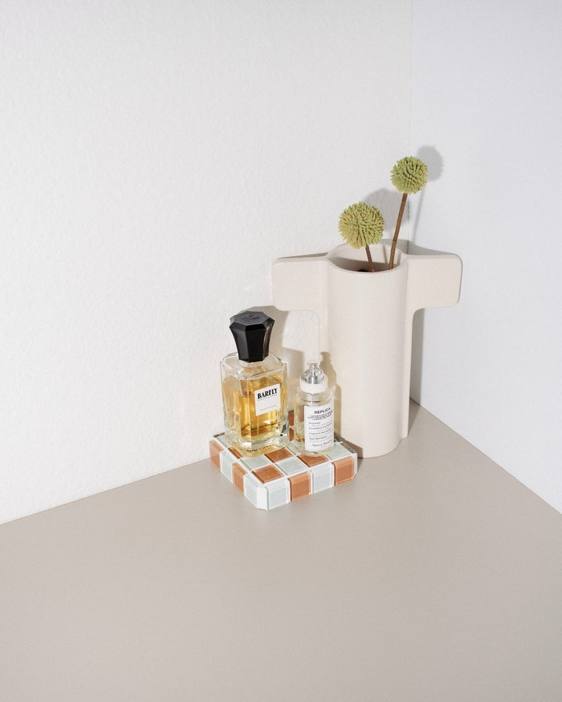 
                      
                        Subtle Art Studios Glass Tile Cube Trinket Dish - Caramel Macchiato
                      
                    