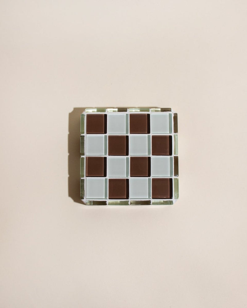 
                      
                        Subtle Art Studios Glass Tile Cube Trinket Dish - Classic Milk Chocolate
                      
                    