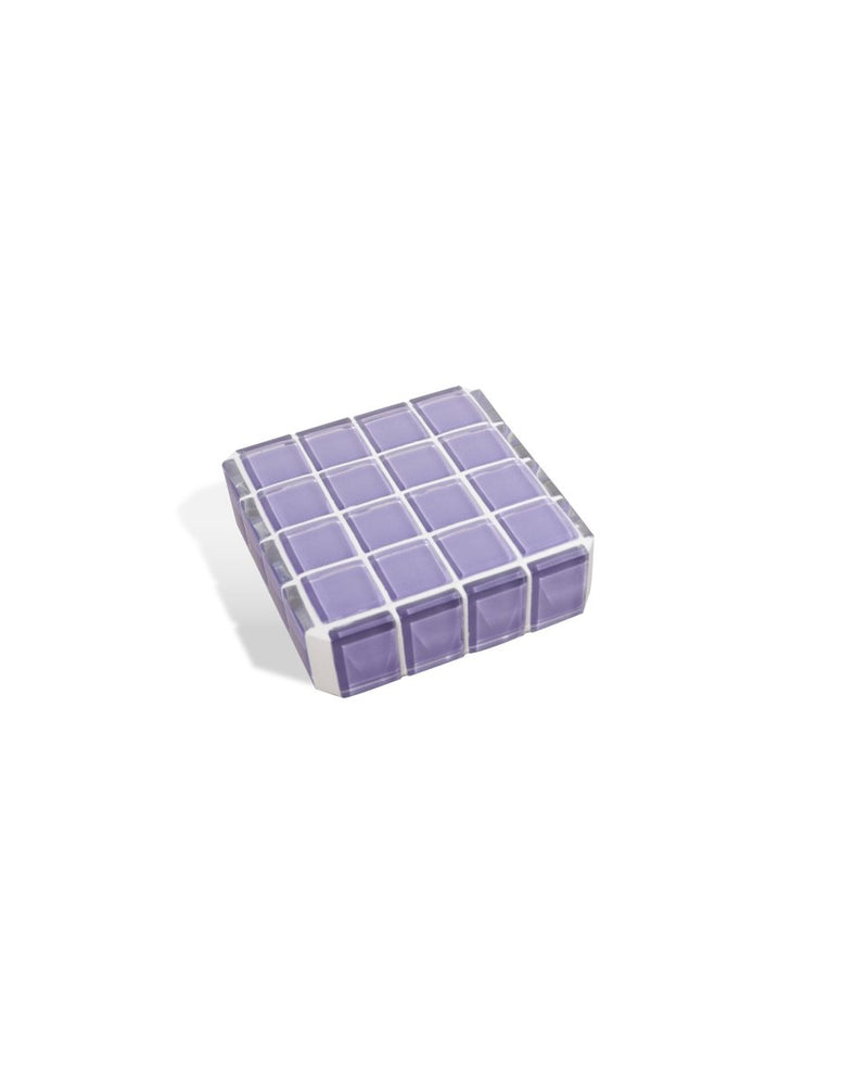 
                      
                        Subtle Art Studios Glass Tile Cube Trinket Dish - It's Lilac
                      
                    