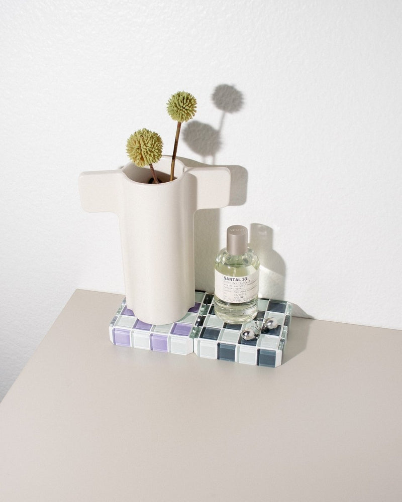 
                      
                        Subtle Art Studios Glass Tile Cube Trinket Dish - Lavender Latte
                      
                    