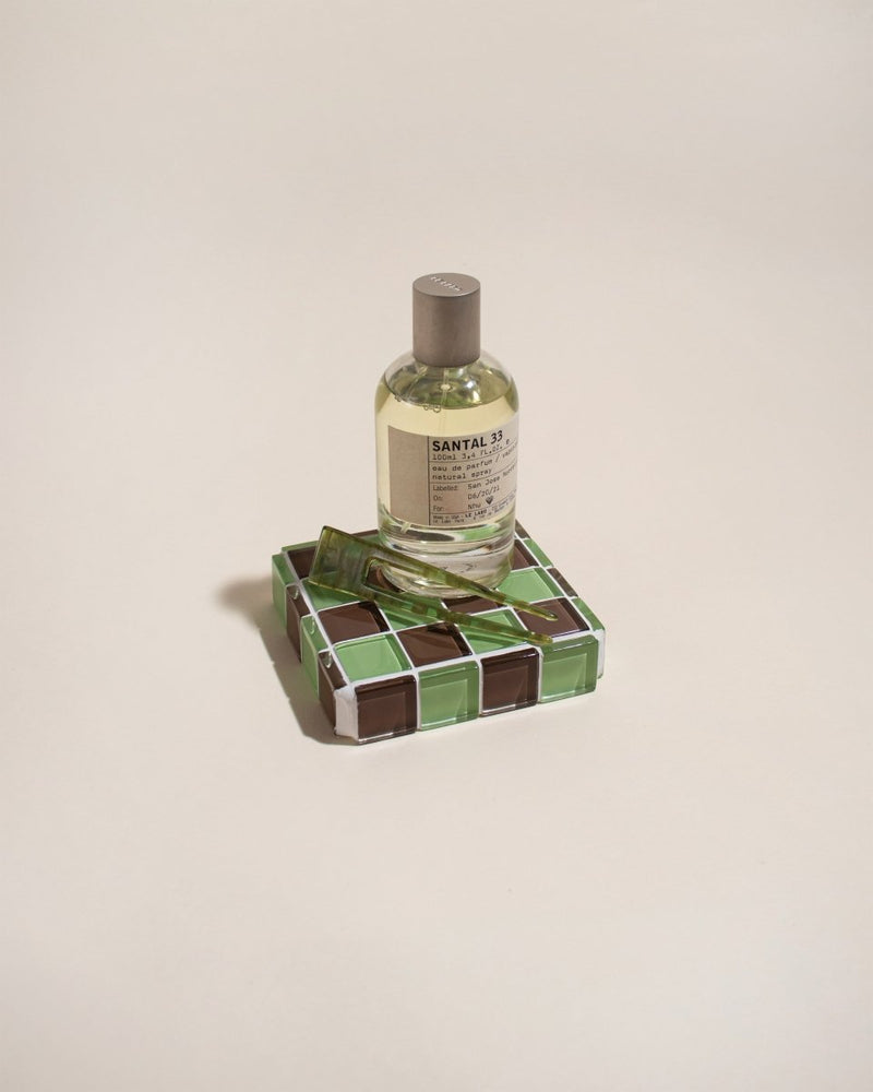 
                      
                        Subtle Art Studios Glass Tile Cube Trinket Dish - Mint Dark Chocolate
                      
                    