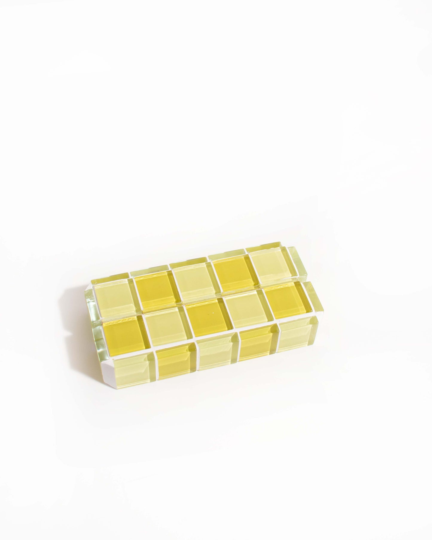 Glass Tile Picture Stand - Banana Frosting