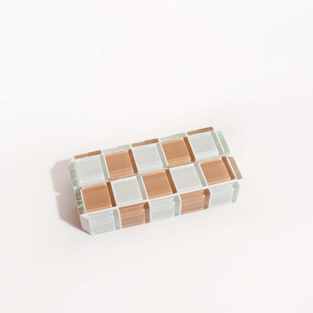 
                      
                        Glass Tile Picture Stand - Hazelnut Milk Chocolate
                      
                    