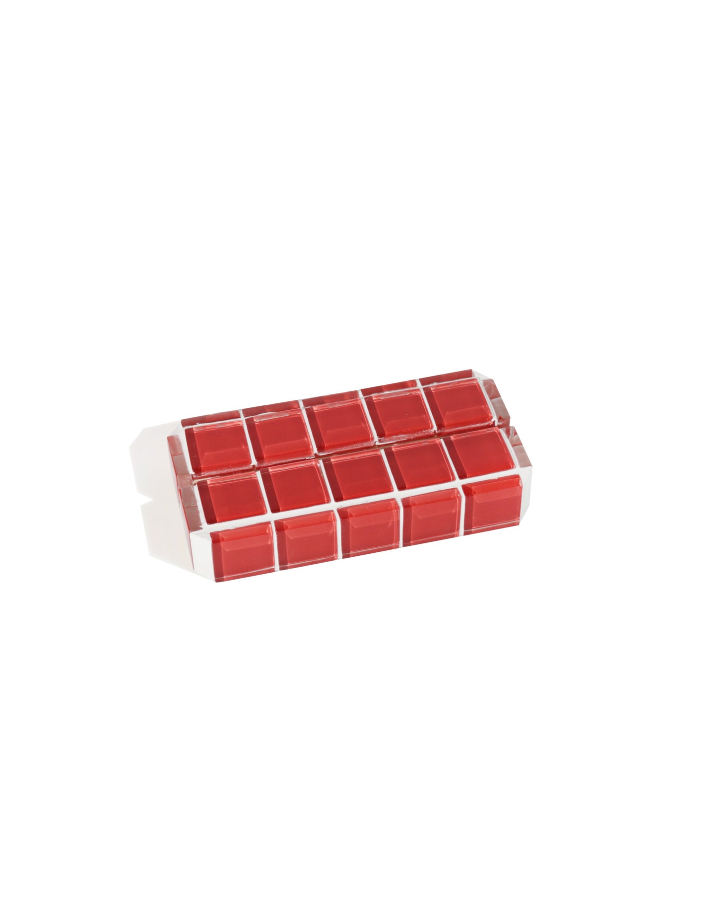 Glass Tile Picture Stand - It's Apple Red