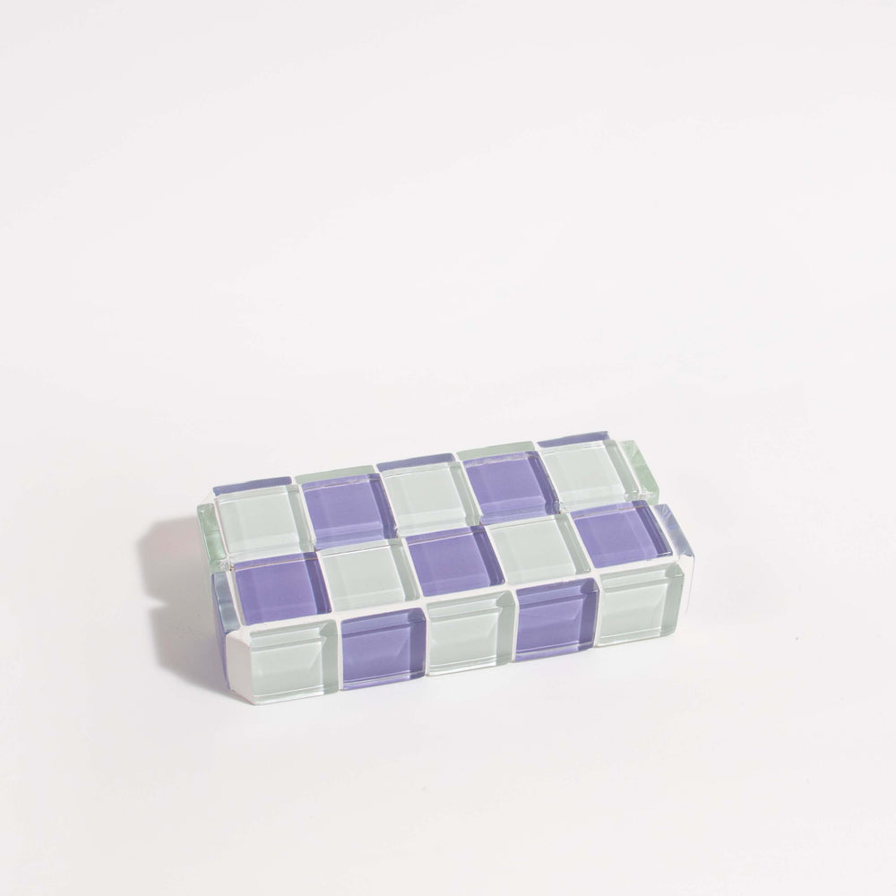 
                      
                        Glass Tile Picture Stand - Lavender Latte
                      
                    
