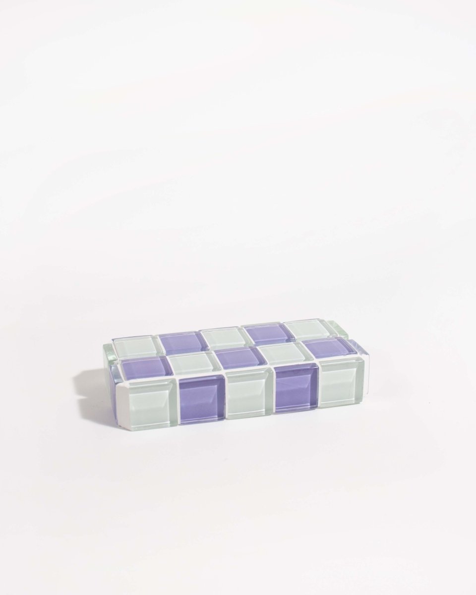 Subtle Art Studios Glass Tile Picture Stand - Lavender Latte