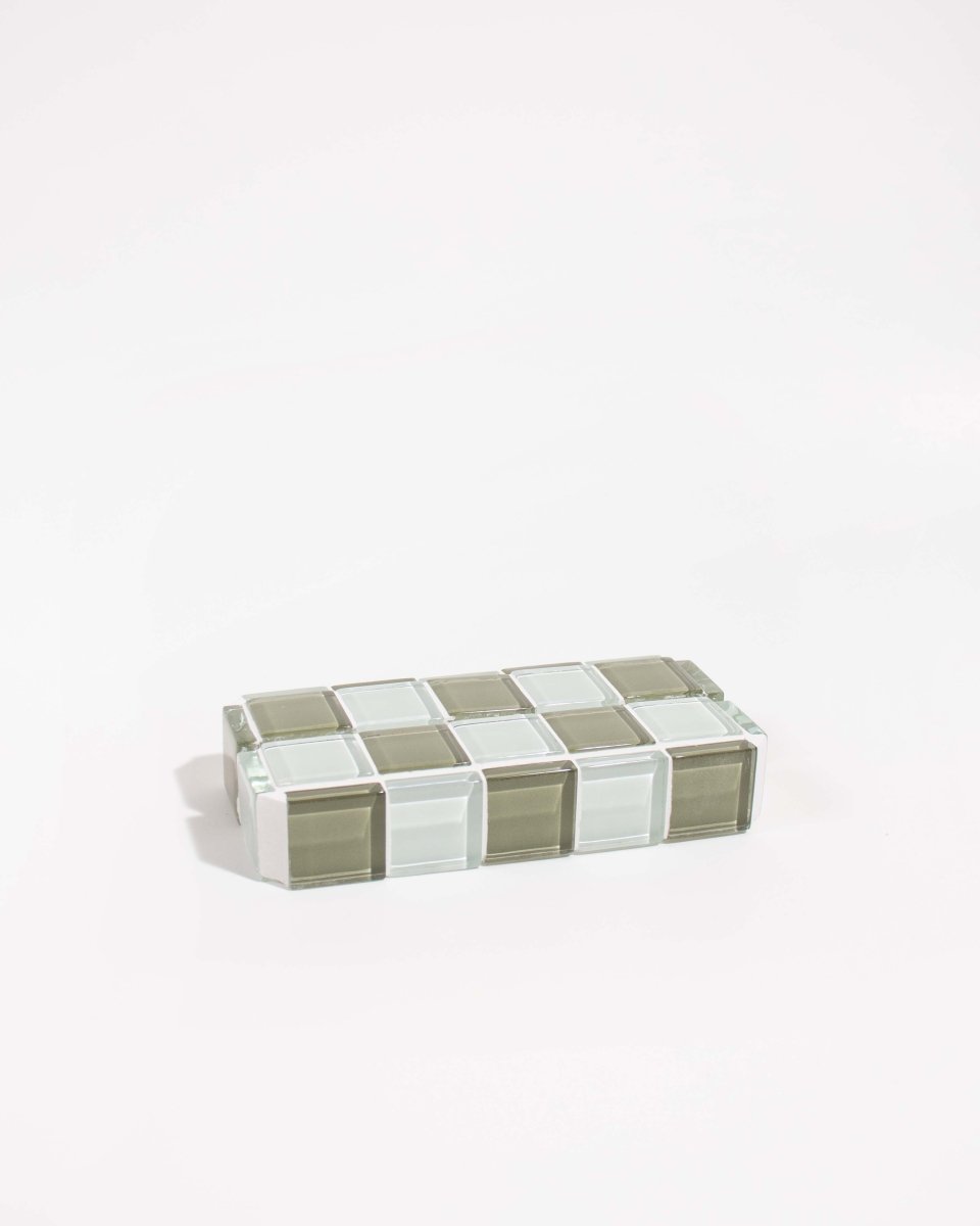 Subtle Art Studios Glass Tile Picture Stand - Matcha Milk Chocolate
